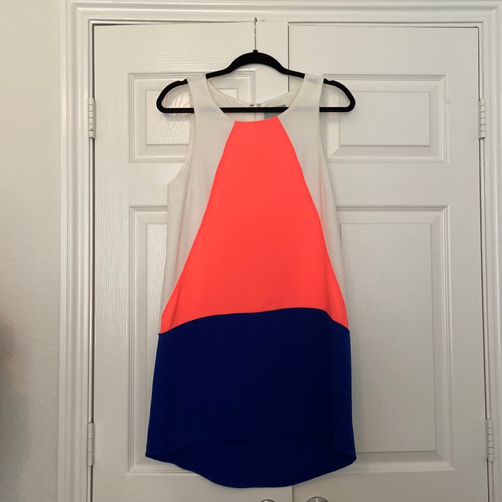 Color block dress
